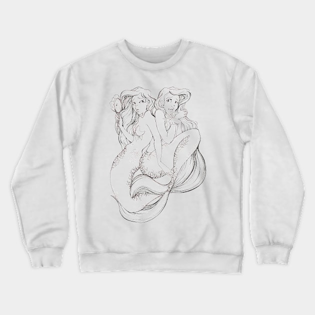 Twins Crewneck Sweatshirt by AncaSece